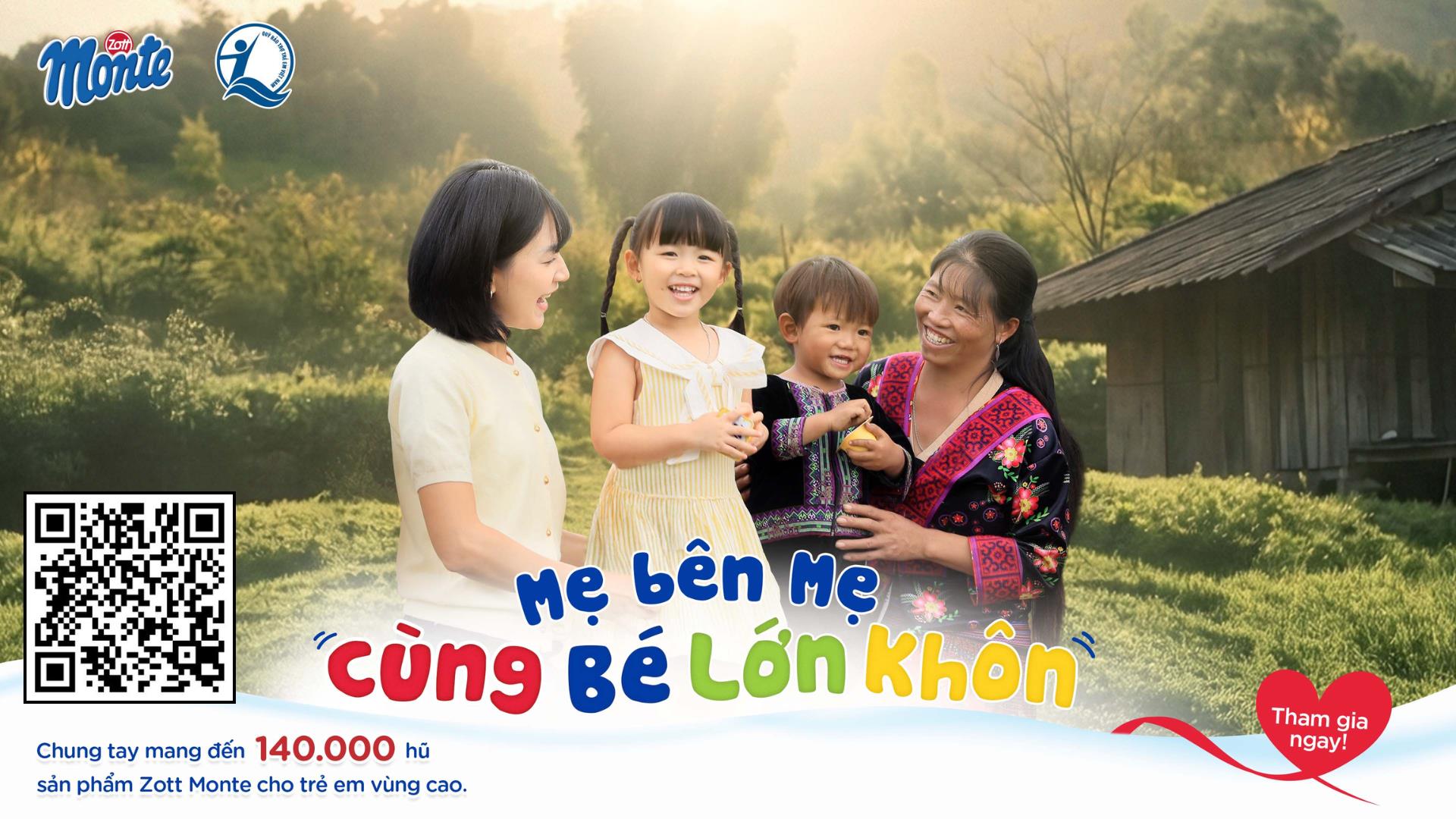 Monte khởi động Quỹ dinh dưỡng Cùng bé lớn khôn 2025, đặt mục tiêu hỗ trợ 140.000 hũ sản phẩm cho trẻ vùng cao- Ảnh 2. Monte khởi động Quỹ dinh dưỡng Cùng bé lớn khôn 2025, đặt mục tiêu hỗ trợ 140.000 hũ sản phẩm cho trẻ vùng cao- Ảnh 2.