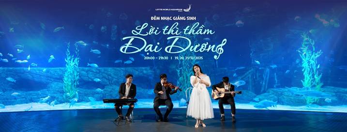 Điểm qua những khu vực check–in “hot hit” nhất tại Thủy cung Lotte World Hà Nội mùa Giáng sinh 2025- Ảnh 5. Điểm qua những khu vực check–in “hot hit” nhất tại Thủy cung Lotte World Hà Nội mùa Giáng sinh 2025- Ảnh 5.