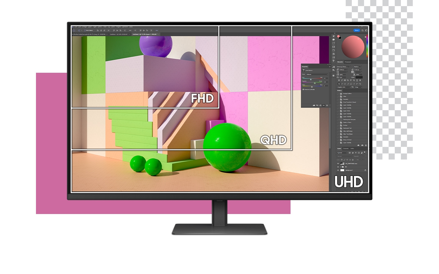 Quản lý đa tác vụ, hiển thị màu sắc chuẩn xác, bứt phá sáng tạo với ViewFinity 37 inch- Ảnh 5. Quản lý đa tác vụ, hiển thị màu sắc chuẩn xác, bứt phá sáng tạo với ViewFinity 37 inch- Ảnh 5.
