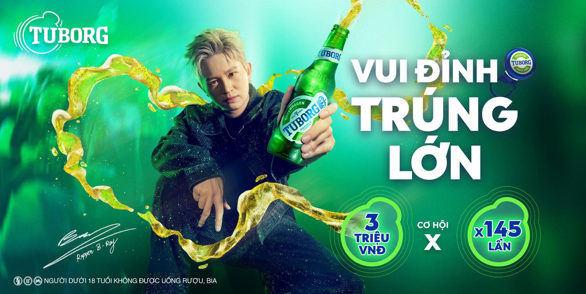 Giật nắp Tuborg – giật thưởng gấp 145 lần trong chương trình khuyến mãi “145 năm giật mở triệu cuộc vui”- Ảnh 2.