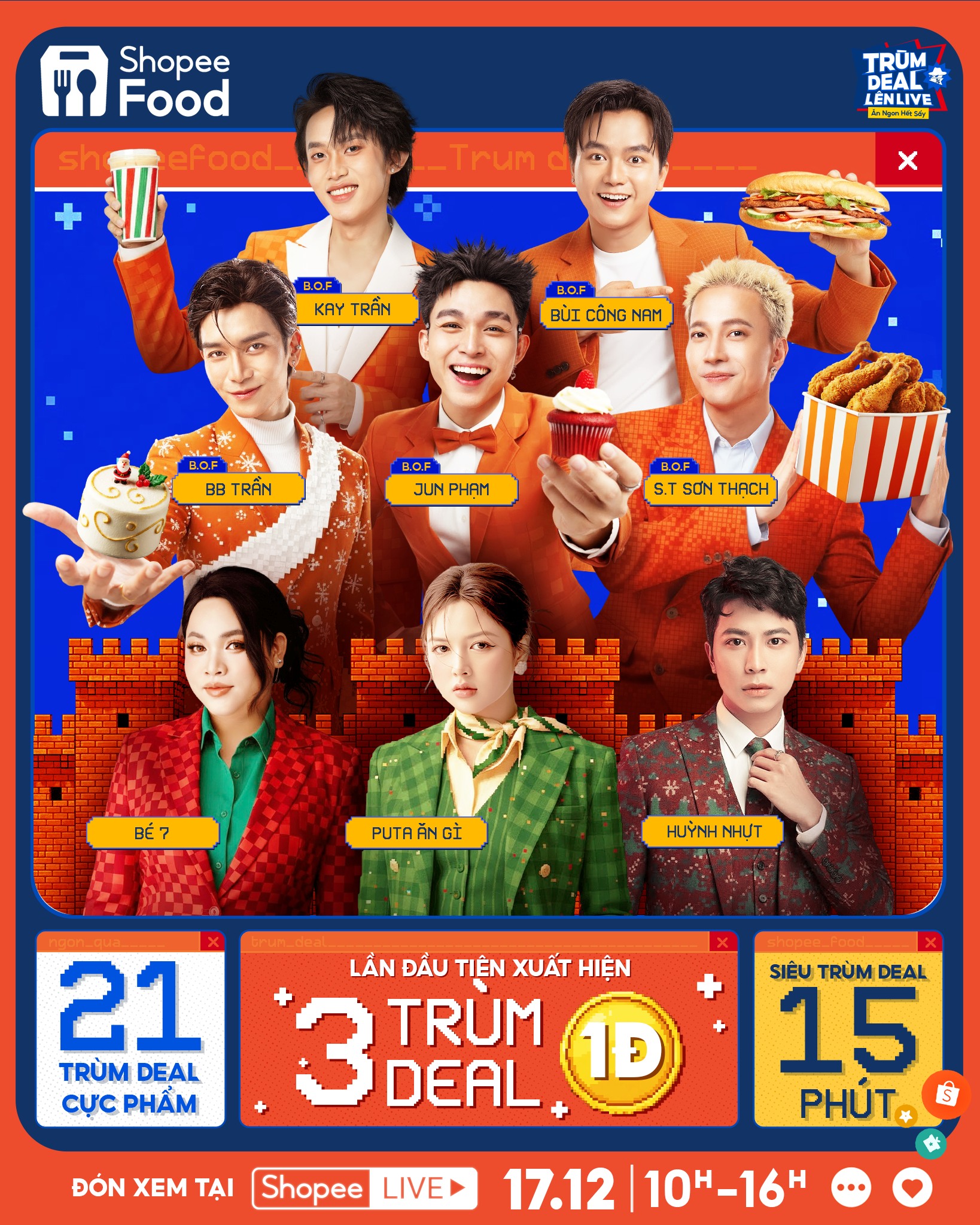 Fans bật chế độ “đua vote”, tìm Trùm Deal ShopeeFood xứng tầm cho 5 anh tài B.O.F- Ảnh 3. Fans bật chế độ “đua vote”, tìm Trùm Deal ShopeeFood xứng tầm cho 5 anh tài B.O.F- Ảnh 3.