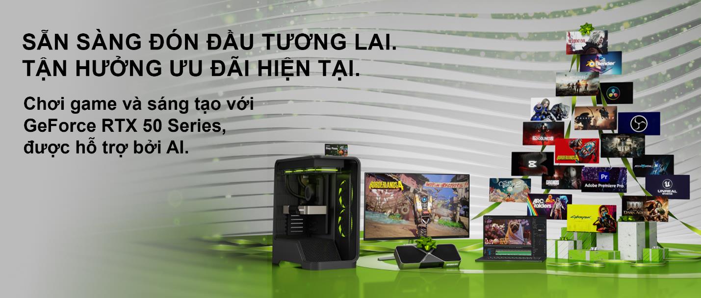 Đón mùa lễ hội rực rỡ cùng GeForce RTX – Nâng cấp ngay, nhận ưu đãi cực hấp dẫn!- Ảnh 1.