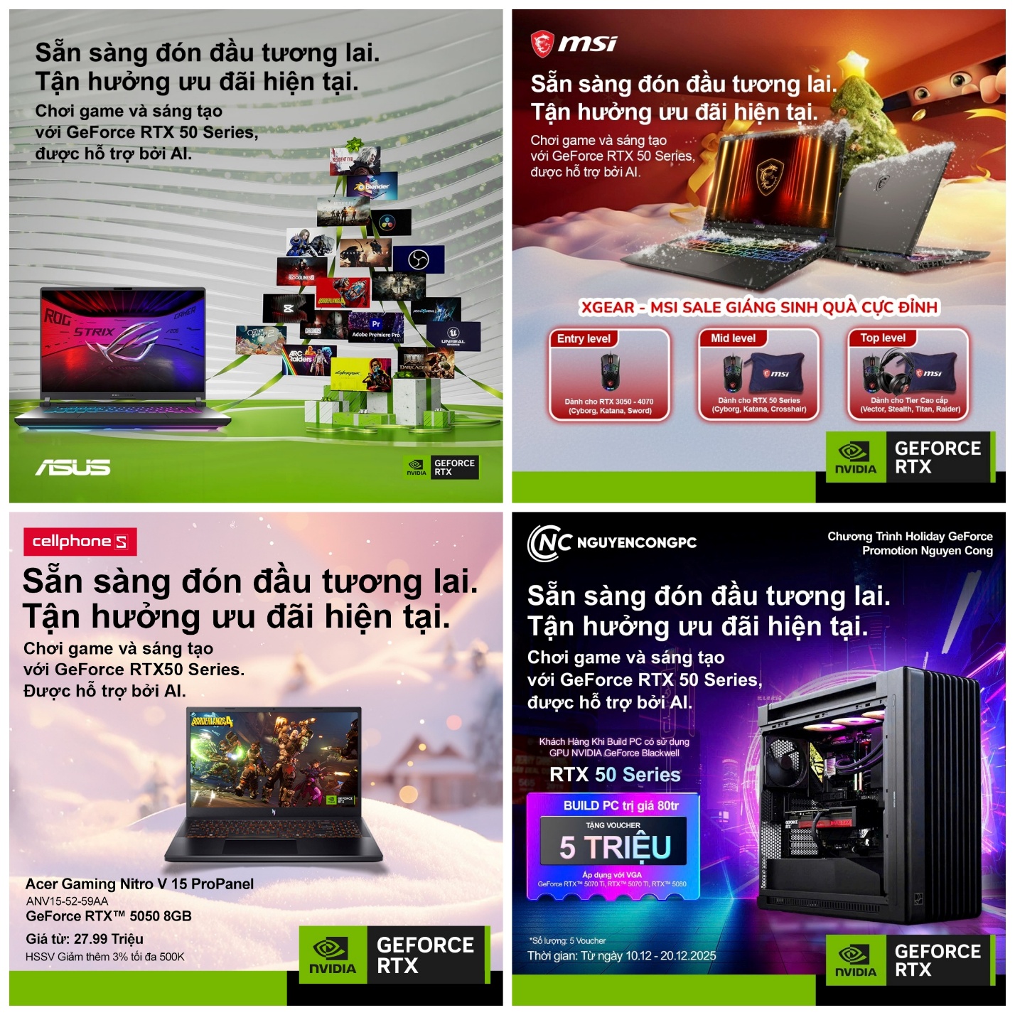 Đón mùa lễ hội rực rỡ cùng GeForce RTX – Nâng cấp ngay, nhận ưu đãi cực hấp dẫn!- Ảnh 4.