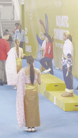 Nụ cười đã nở trên môi của "tiên cá" Võ Thị Mỹ Tiên tại SEA Games 33- Ảnh 4. Nụ cười đã nở trên môi của "tiên cá" Võ Thị Mỹ Tiên tại SEA Games 33- Ảnh 4.