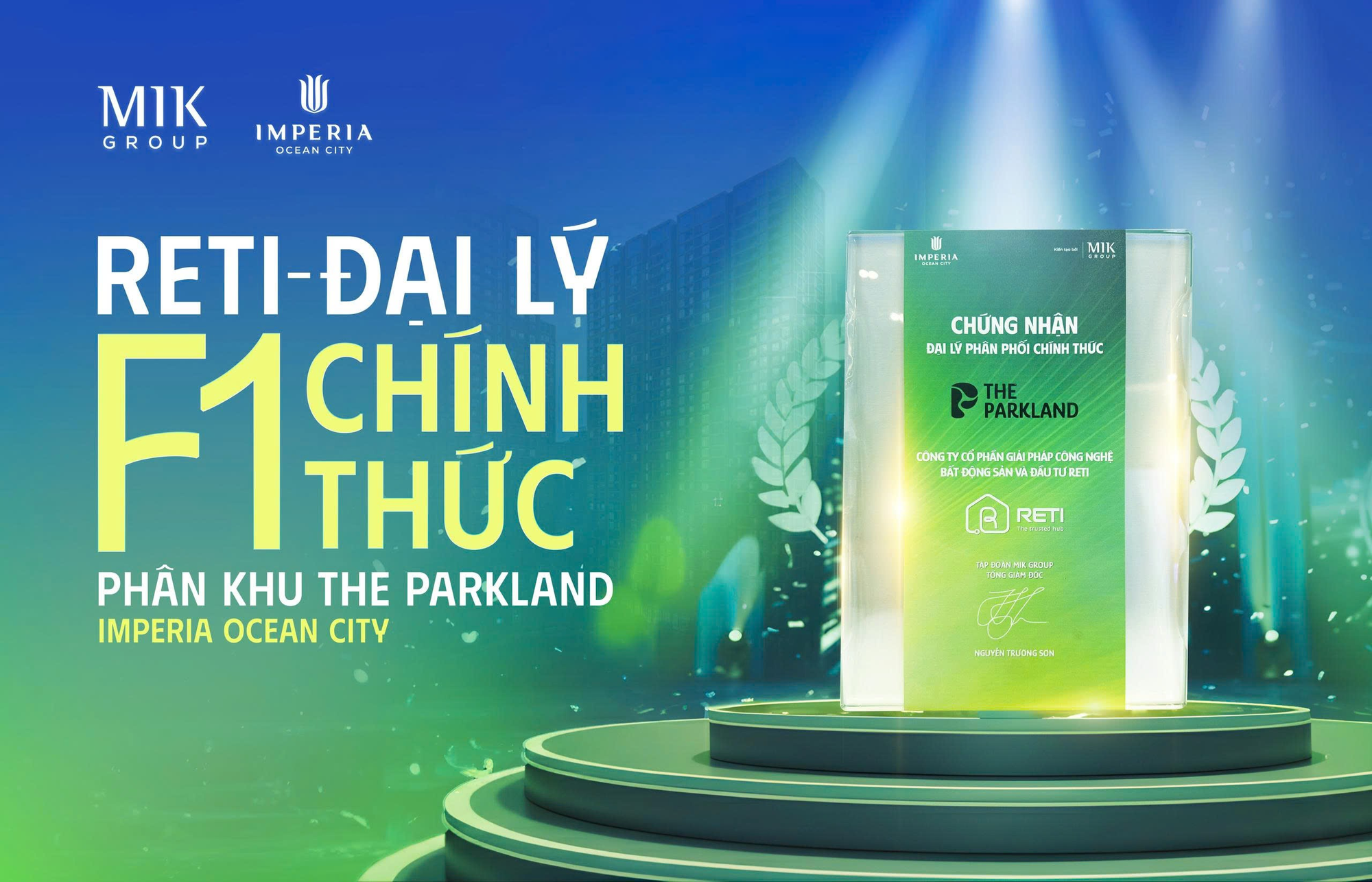 RETI - Đại lý F1 chính thức phân phối phân khu The Parkland tại dự án Imperia Ocean City- Ảnh 2. RETI - Đại lý F1 chính thức phân phối phân khu The Parkland tại dự án Imperia Ocean City- Ảnh 2.