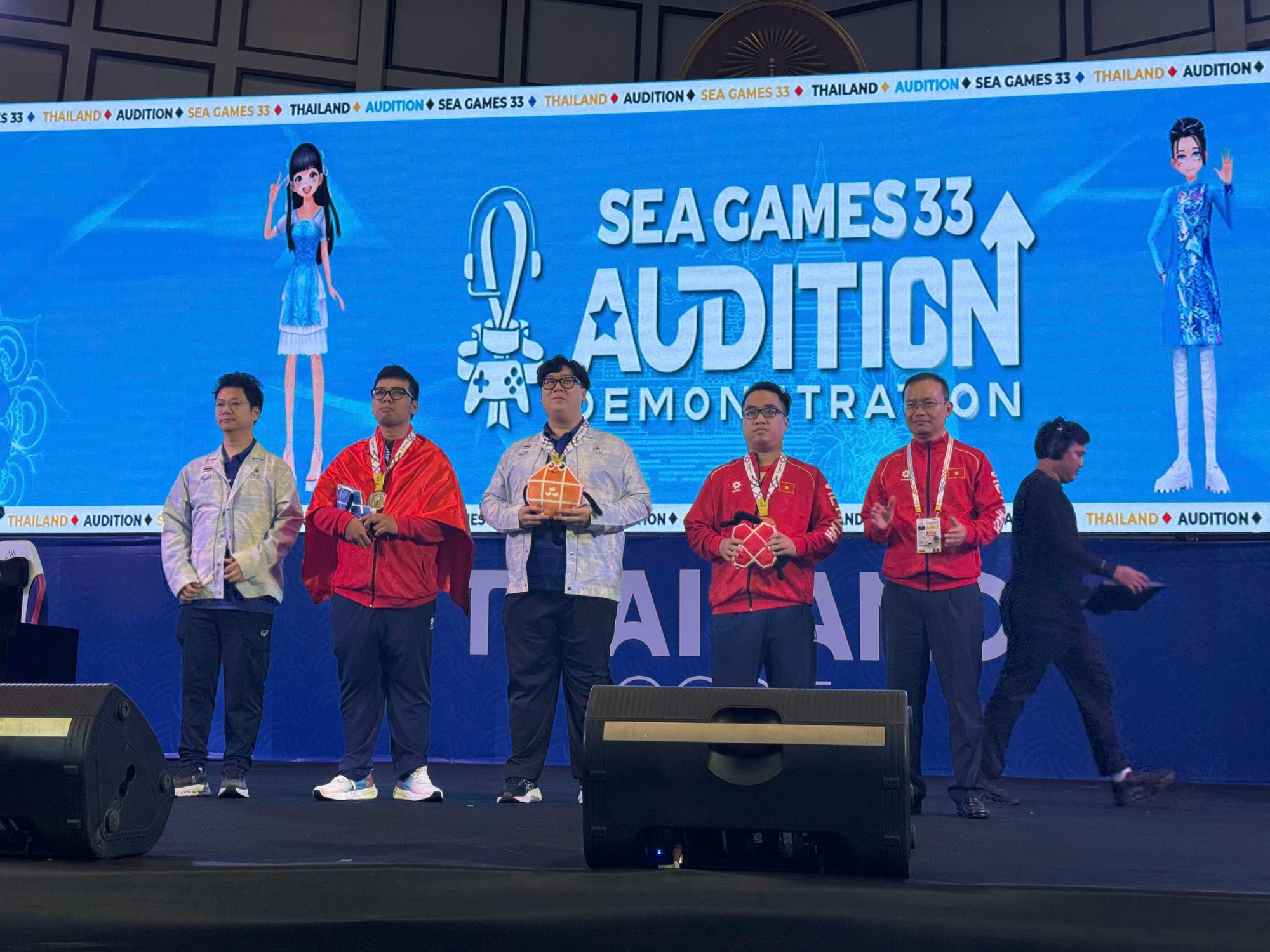 Đội tuyển Audition Việt Nam đón “cơn mưa” huy chương tại SEA Games 33- Ảnh 2. Đội tuyển Audition Việt Nam đón “cơn mưa” huy chương tại SEA Games 33- Ảnh 2.