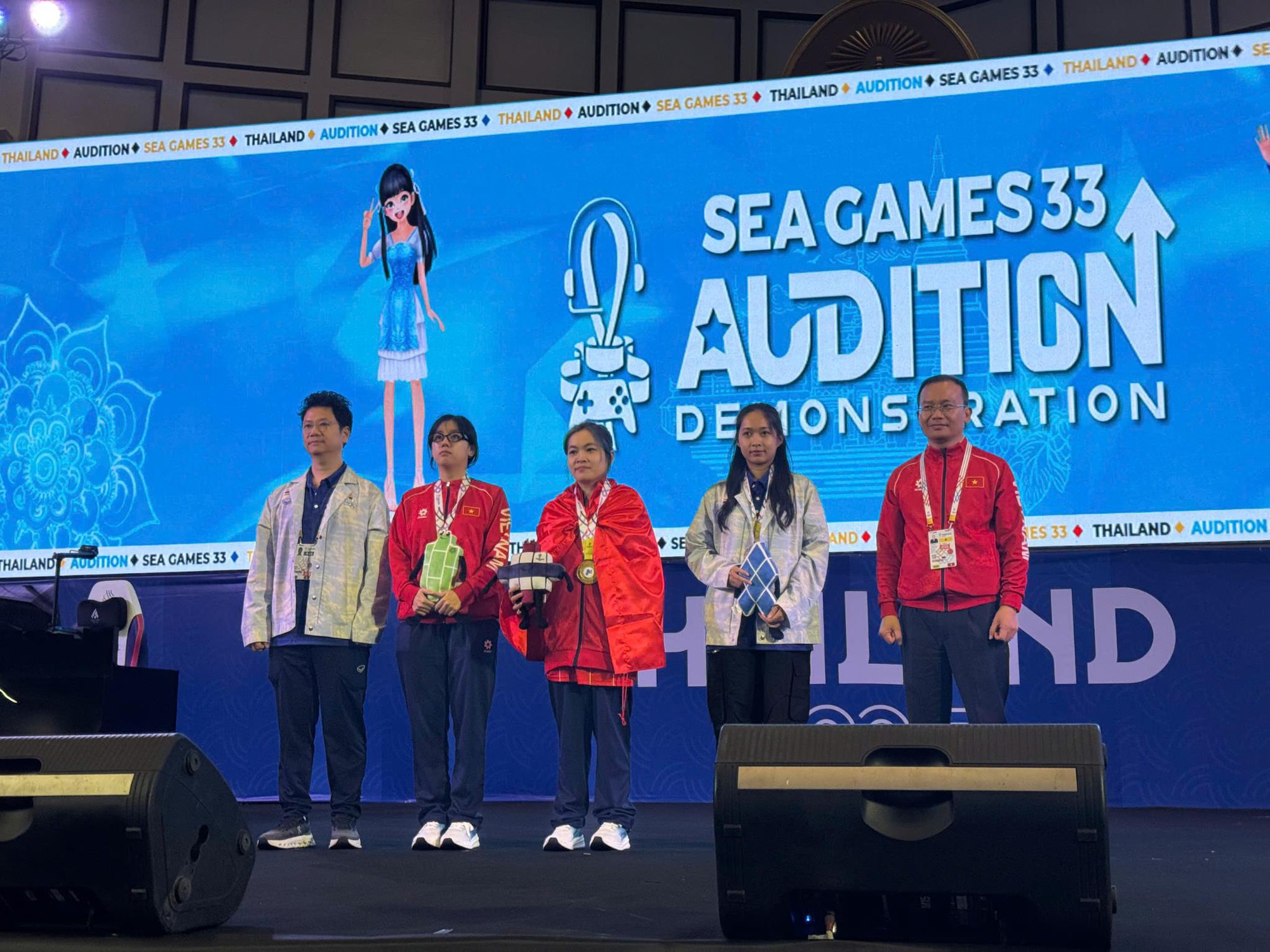 Đội tuyển Audition Việt Nam đón “cơn mưa” huy chương tại SEA Games 33- Ảnh 3. Đội tuyển Audition Việt Nam đón “cơn mưa” huy chương tại SEA Games 33- Ảnh 3.
