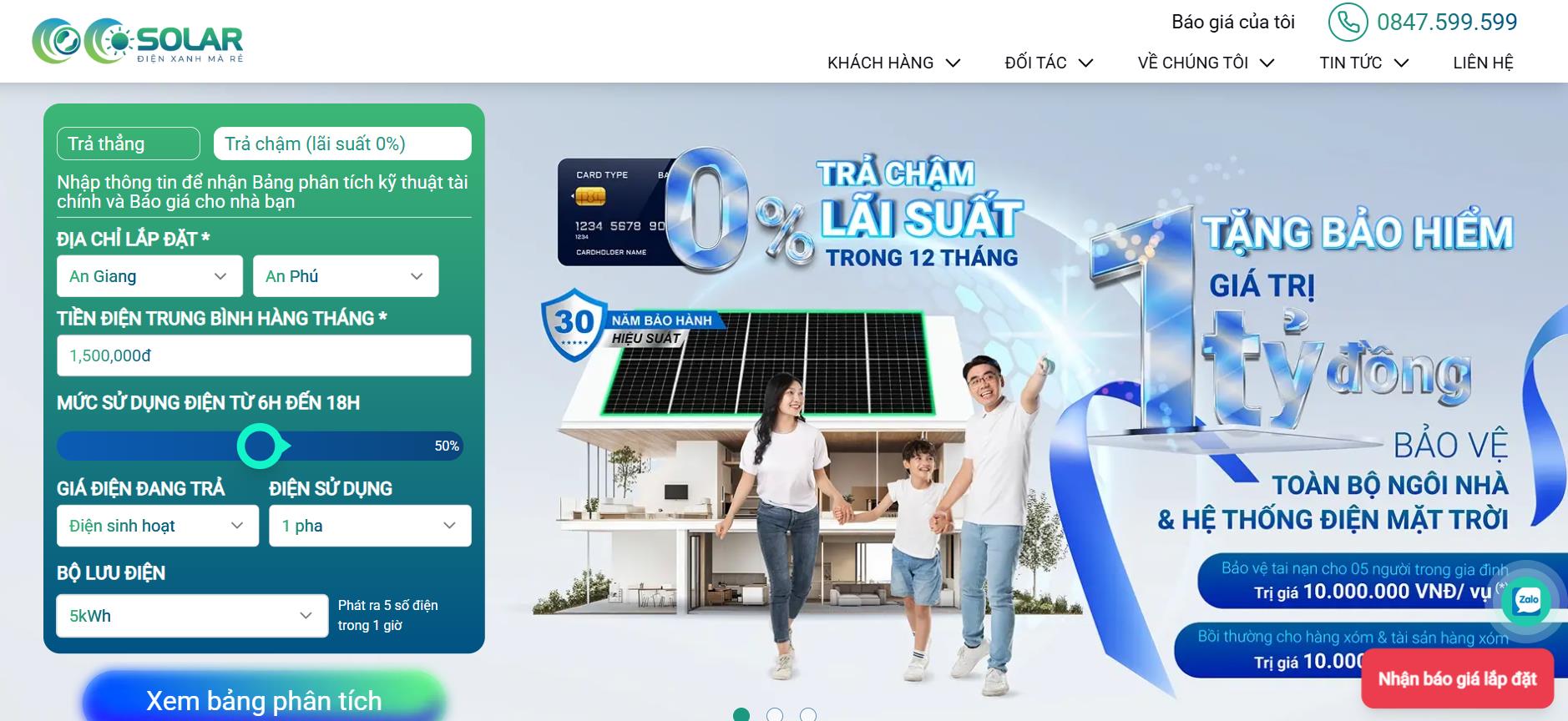 Người dân có thể tự tính chi phí lắp điện mặt trời trong 30 giây với CoCo Solar- Ảnh 3.