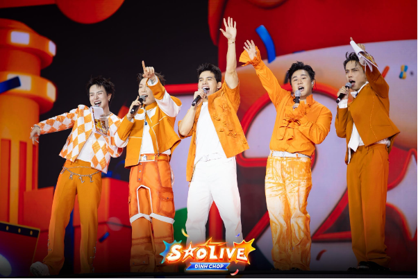 Trúc Nhân, Trung Quân và dàn sao khuấy đảo đại tiệc sinh nhật 10 năm Shopee Sao Live Đỉnh Chóp 12.12 bùng nổ- Ảnh 4.