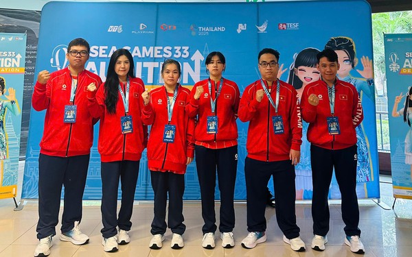 Đội tuyển Audition Việt Nam đón “cơn mưa” huy chương tại SEA Games 33- Ảnh 1. Đội tuyển Audition Việt Nam đón “cơn mưa” huy chương tại SEA Games 33- Ảnh 1.