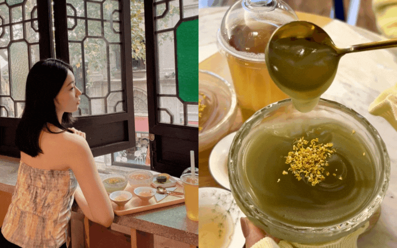 Đến Hàng Châu đừng chỉ ngắm Tây Hồ, hãy nếm thử thức quà thanh tao tựa như "chè bột sắn" phiên bản thượng lưu- Ảnh 1. Đến Hàng Châu đừng chỉ ngắm Tây Hồ, hãy nếm thử thức quà thanh tao tựa như "chè bột sắn" phiên bản thượng lưu- Ảnh 1.