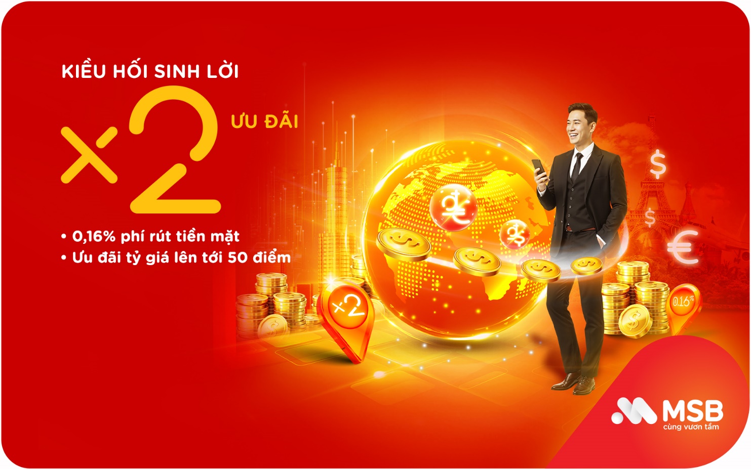 MSB nhân đôi lợi ích cho khách hàng nhận kiều hối- Ảnh 1. MSB nhân đôi lợi ích cho khách hàng nhận kiều hối- Ảnh 1.