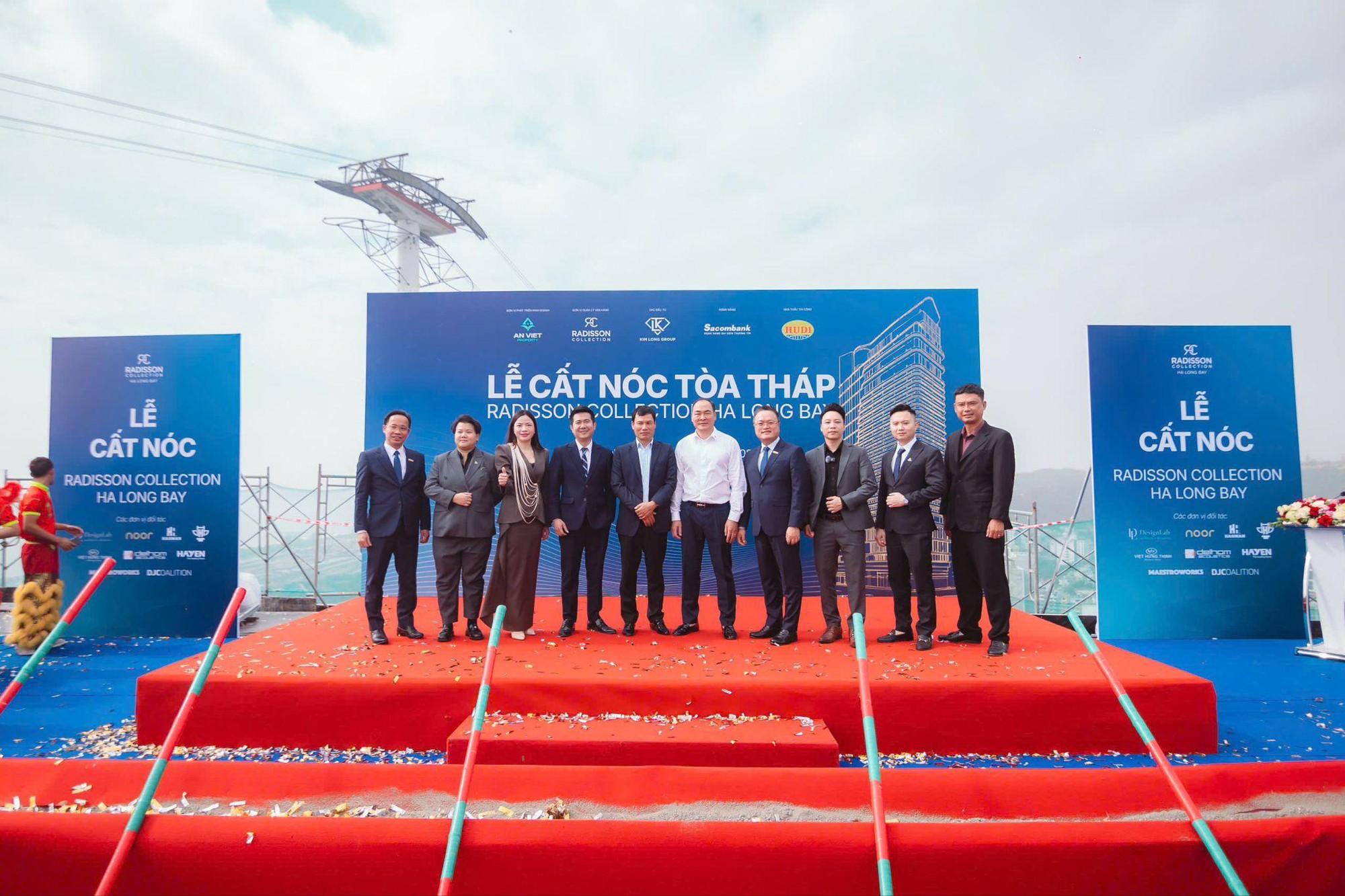 Lễ cất nóc dự án Radisson Collection, Ha Long Bay - Biểu tượng kiêu hãnh bên Vịnh kỳ quan- Ảnh 3.