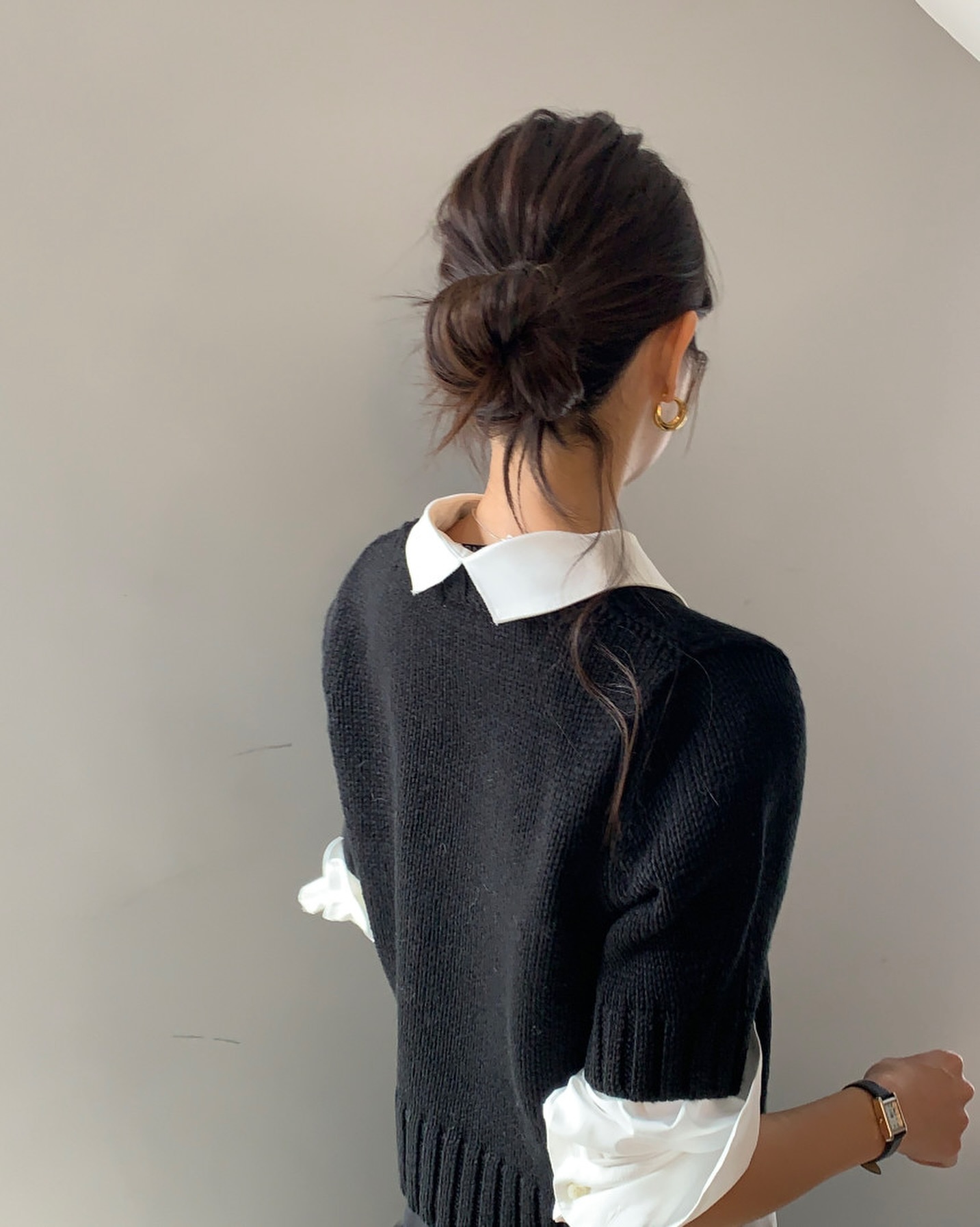 5 cách buộc tóc khi mặc áo mùa đông giúp diện mạo chỉn chu hơn hẳn, nhan sắc sáng bừng- Ảnh 4.