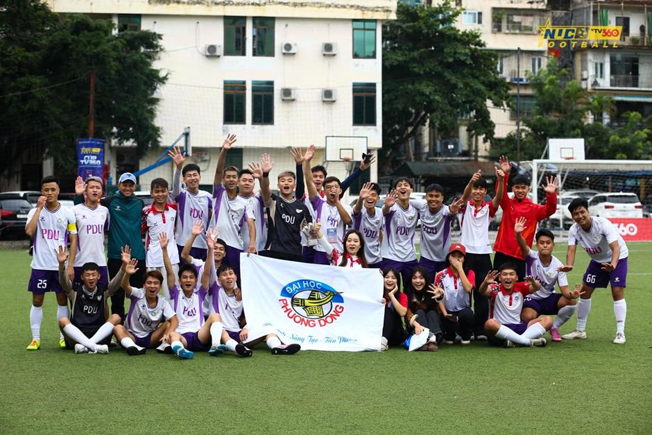Tân binh Phương Đông gây sốc: Mang chất “phủi Hà Nội” vào sân chơi lớn nhất của bóng đá sinh viên!- Ảnh 1.