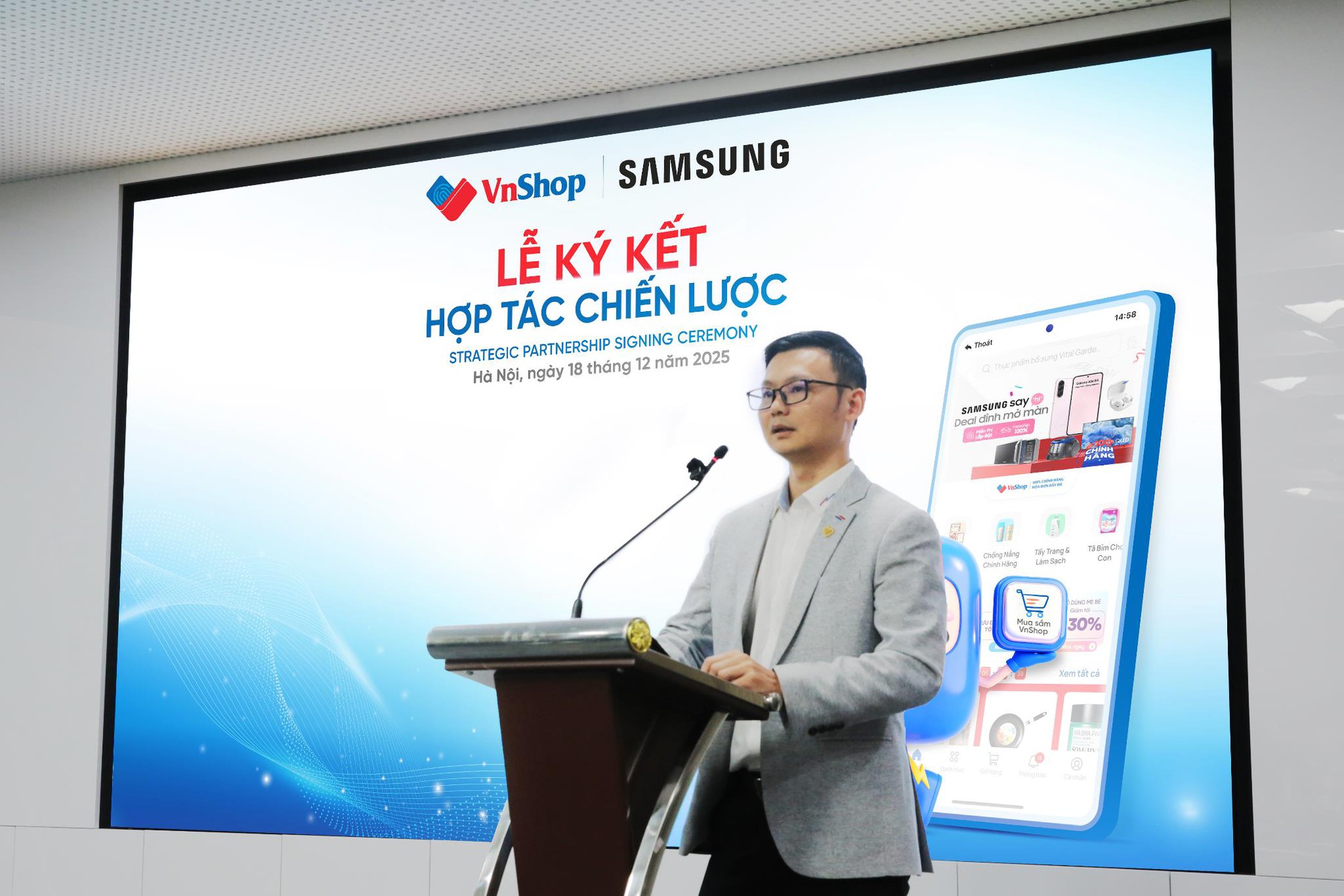 Samsung chính thức đưa sản phẩm lên VnShop thông qua hợp tác chiến lược- Ảnh 2. Samsung chính thức đưa sản phẩm lên VnShop thông qua hợp tác chiến lược- Ảnh 2.