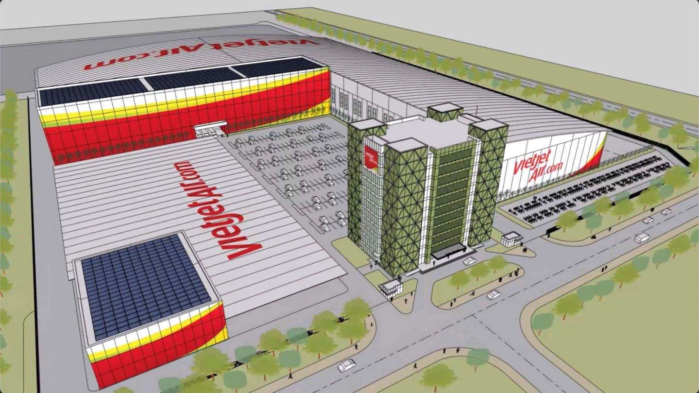 Vietjet cất nóc hangar chuẩn quốc tế, khai trương chuyến bay tới Cảng Hàng không quốc tế Long Thành- Ảnh 2.