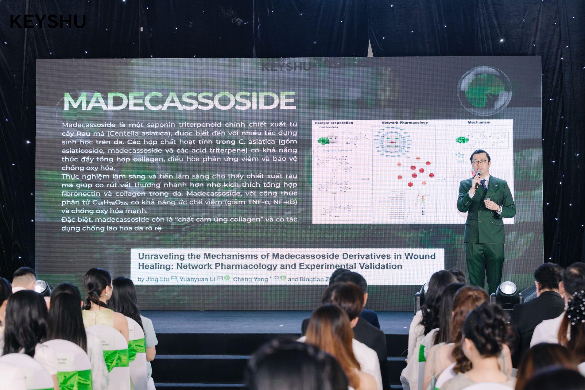 Màn kết hợp của LyLy - Anh Tú tại sự kiện ra mắt Cicamax Refine Serum- Ảnh 4.