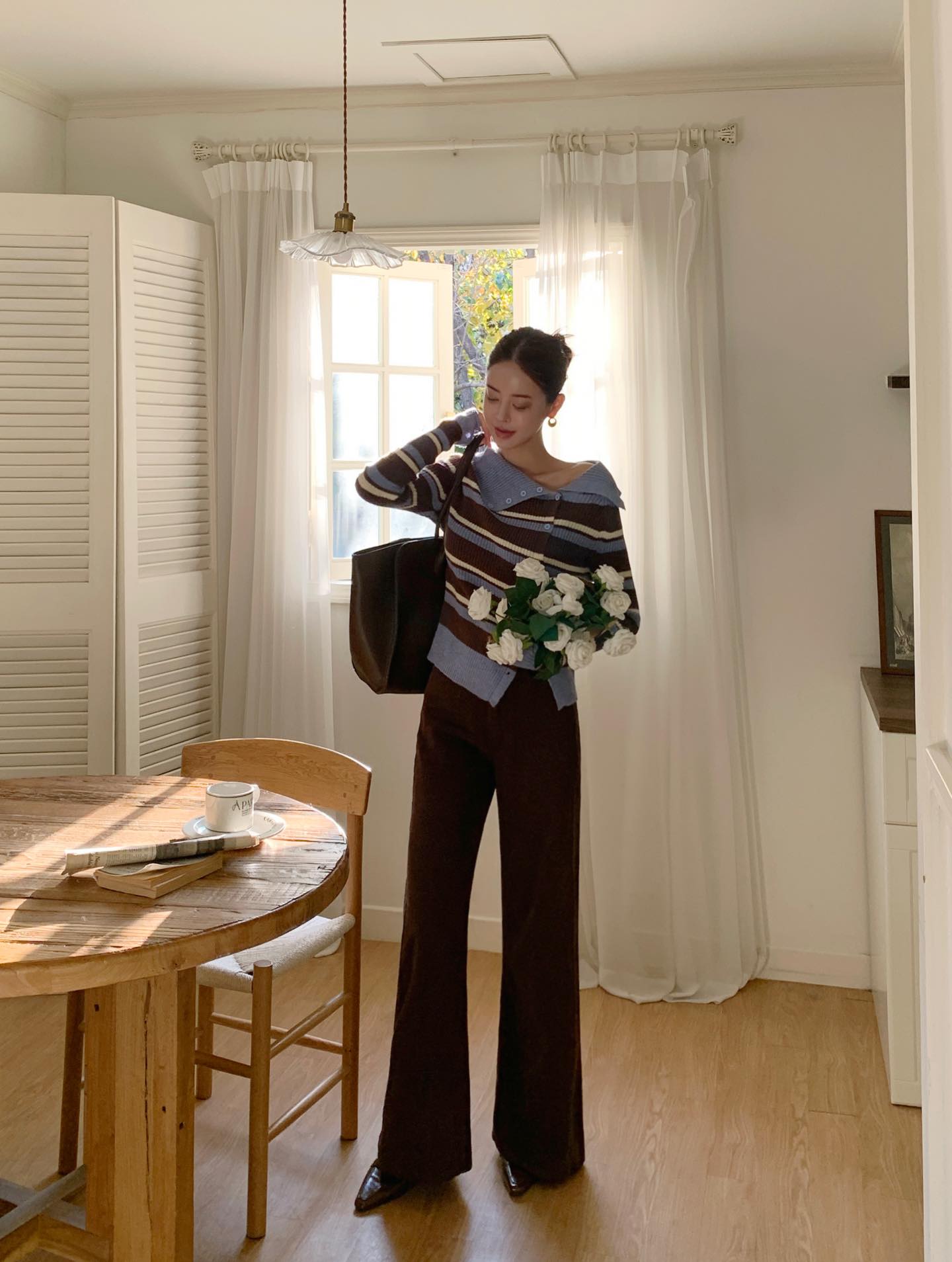 5 xu hướng quần ống rộng của năm 2025: Toàn kiểu ai mặc cũng đẹp, sành điệu vượt thời gian- Ảnh 11.