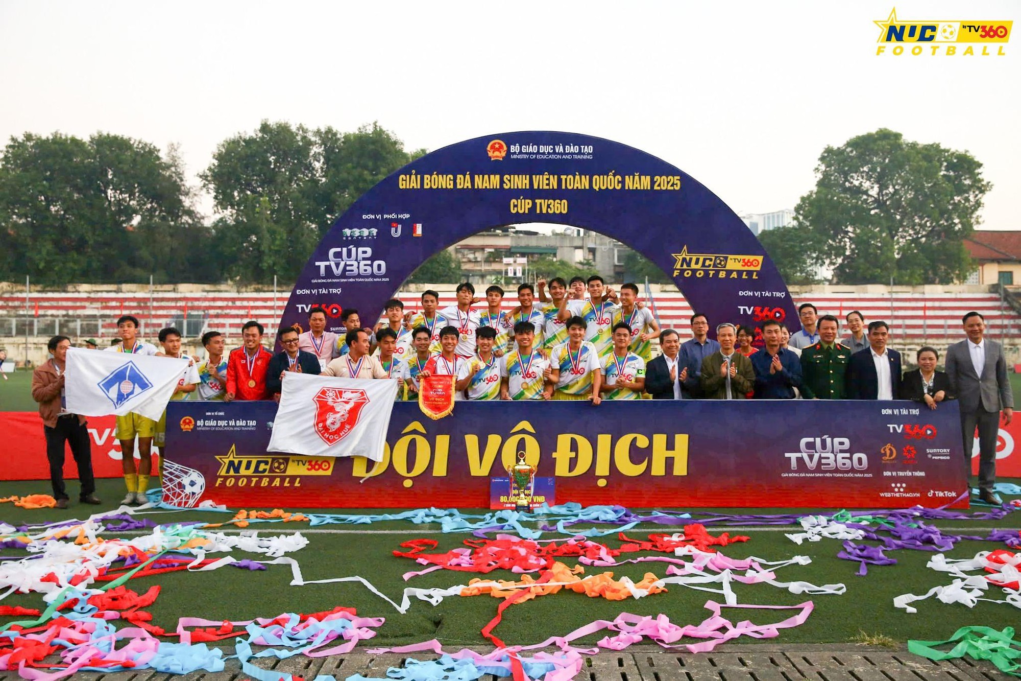 Đại học Huế làm nên kỳ tích: từ “ngựa ô thầm lặng” đến nhà vô địch nghẹt thở NUC 2025- Ảnh 3.