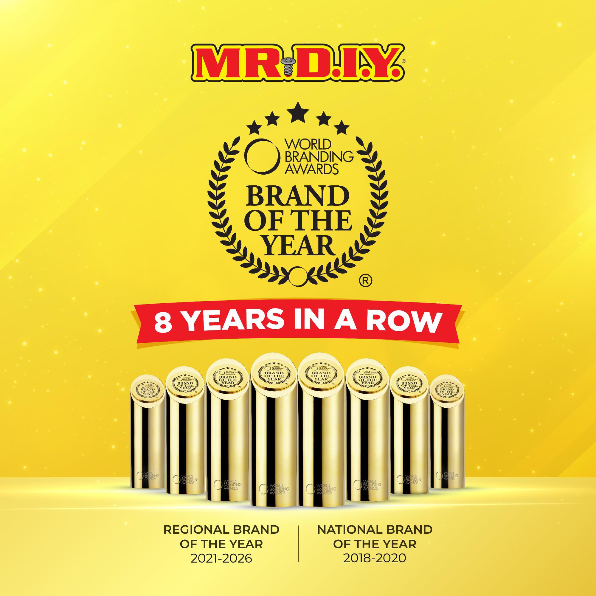 MR.DIY lần thứ 8 liên tiếp được vinh danh tại World Branding Awards- Ảnh 1.