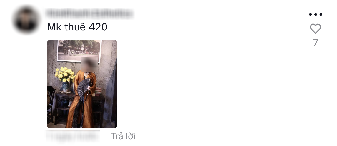 Lại thêm một mẫu áo dài Tết dấy lên 