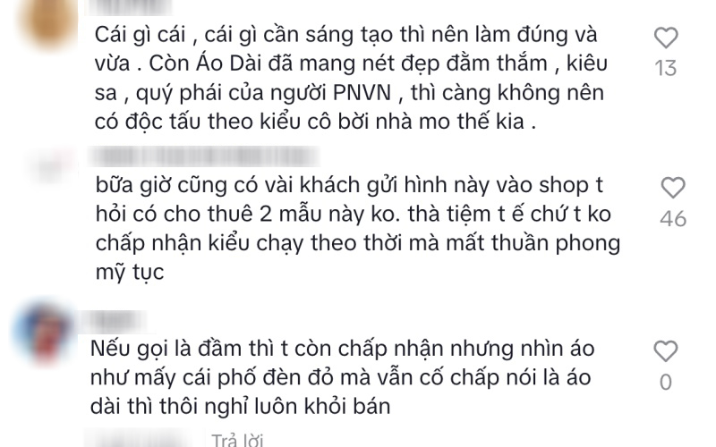 Lại thêm một mẫu áo dài Tết dấy lên 