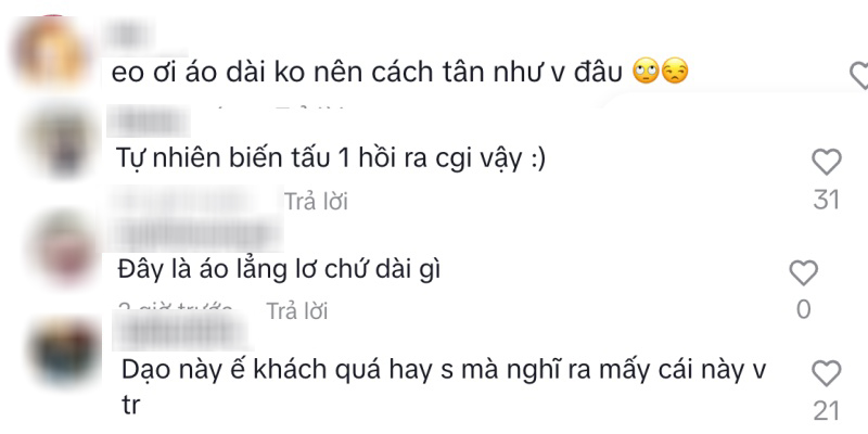 Lại thêm một mẫu áo dài Tết dấy lên 