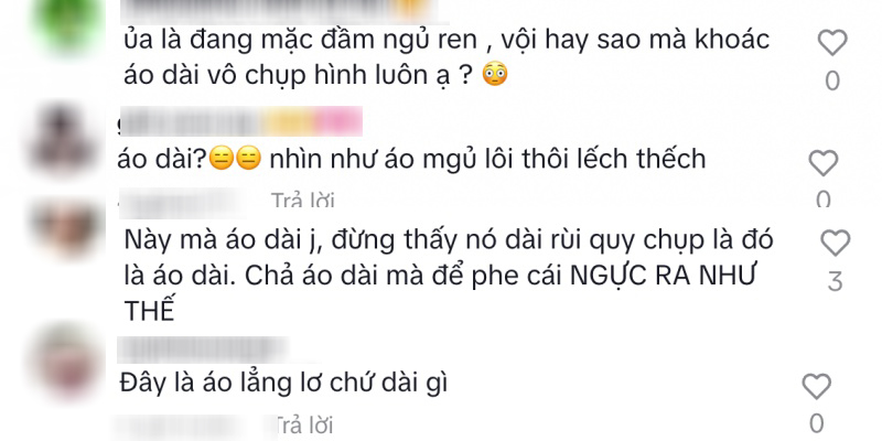 Lại thêm một mẫu áo dài Tết dấy lên 