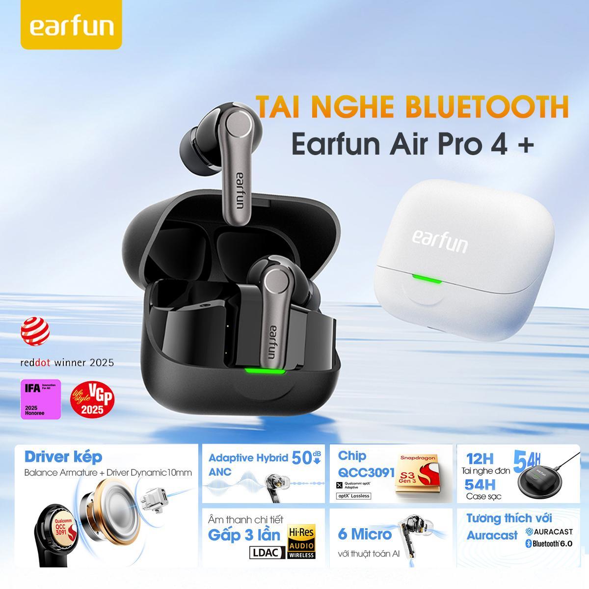 Khám phá EarFun Air Pro 4+ (Plus)  phá vỡ mọi giới hạn âm thanh True Wireless- Ảnh 2.