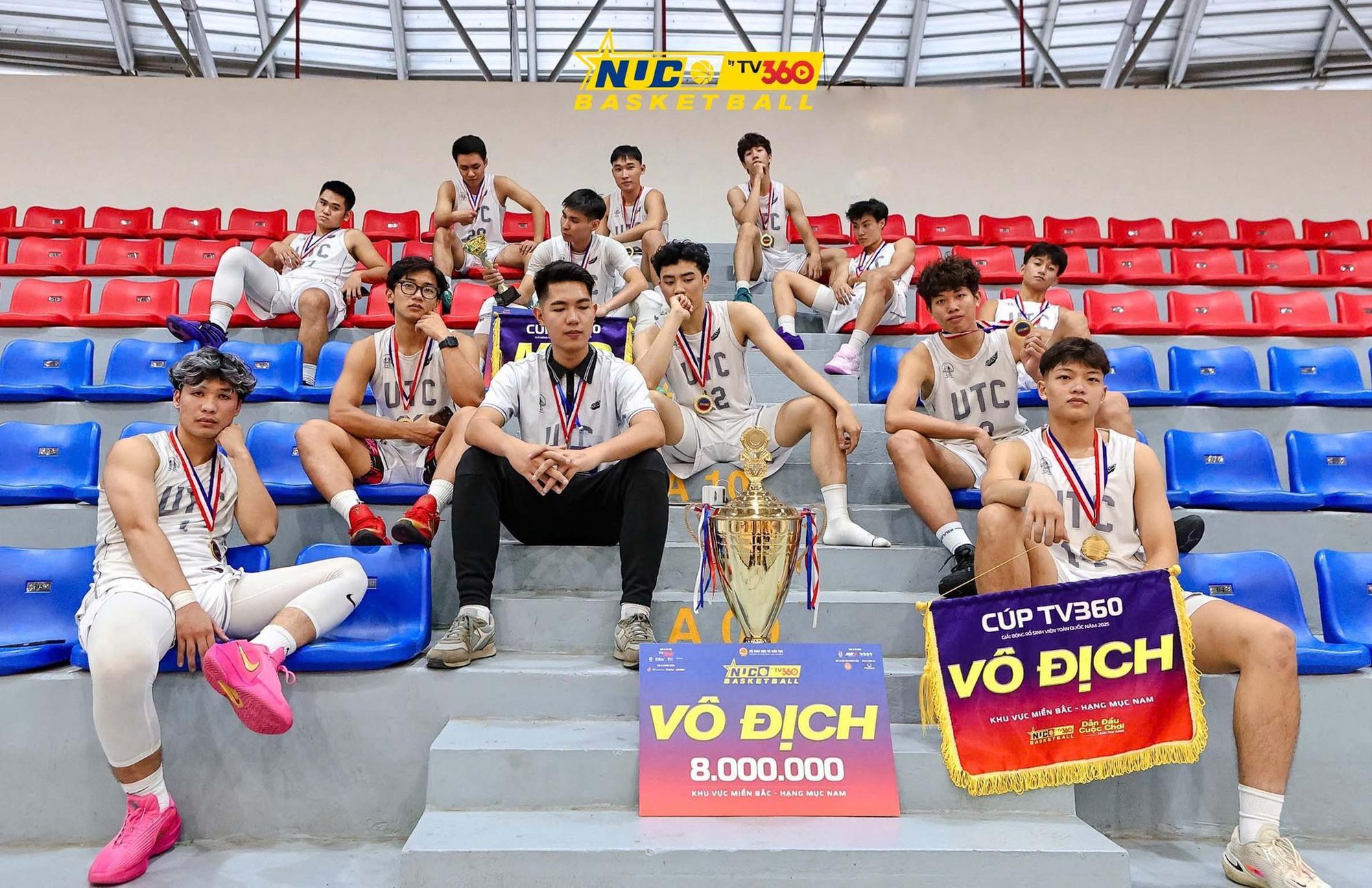 Không nâng cúp nhưng để lại di sản: HLV Hiếu Cao và dấu ấn sâu nhất của UTC tại NUC 2025- Ảnh 3.