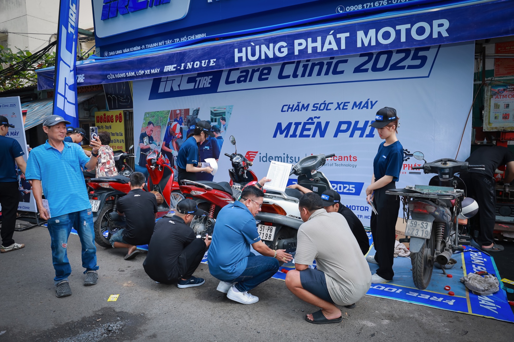 IRCtire CARE CLINIC 2025 đến TP.HCM: Ngày hội chăm sóc xe máy miễn phí- Ảnh 2.