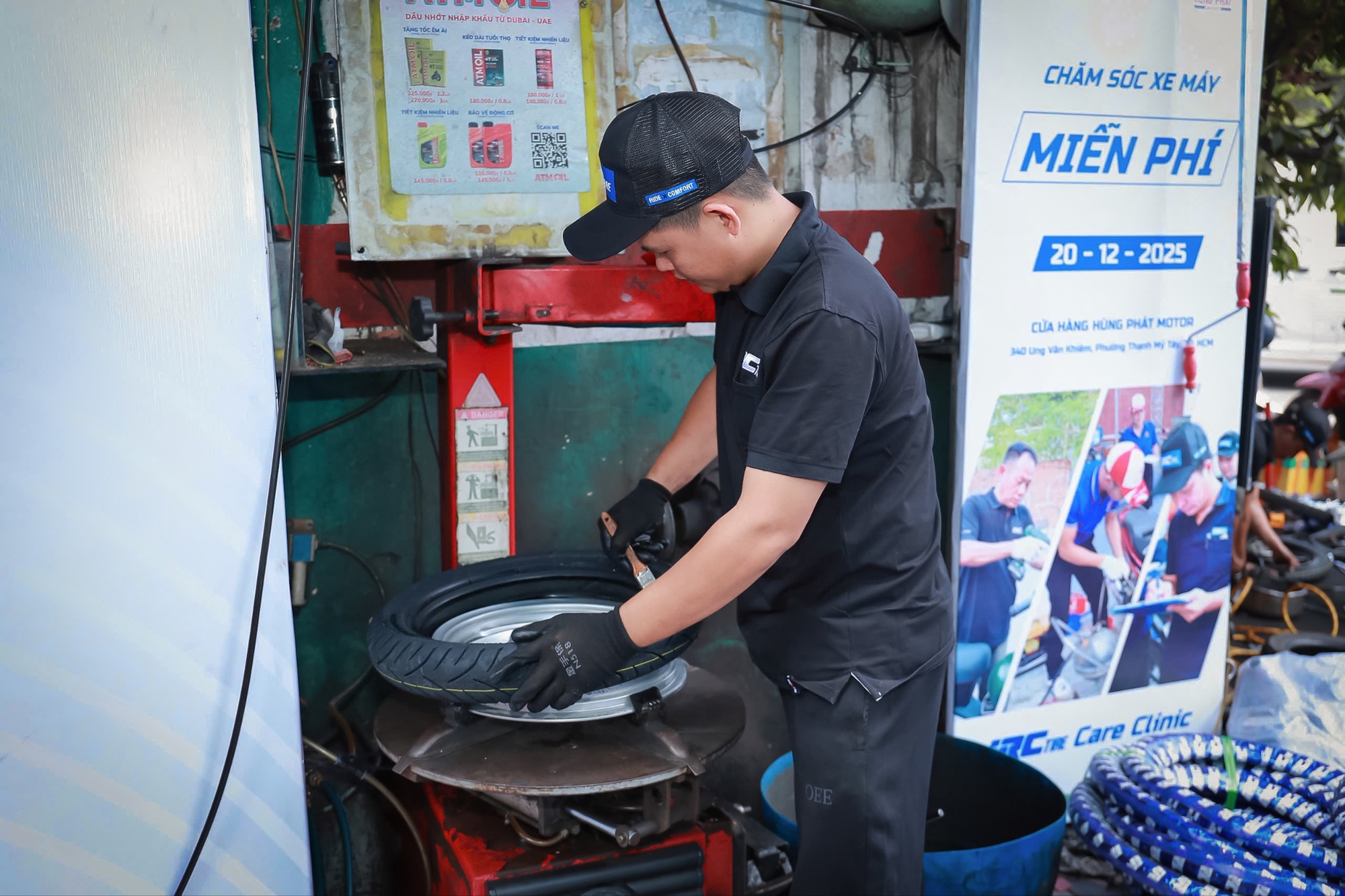 IRCtire CARE CLINIC 2025 đến TP.HCM: Ngày hội chăm sóc xe máy miễn phí- Ảnh 3.