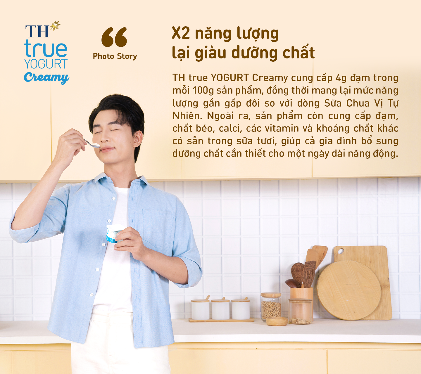 TH true YOGURT Creamy – Món tráng miệng không thể thiếu cho bữa ngon trọn vẹn- Ảnh 3.