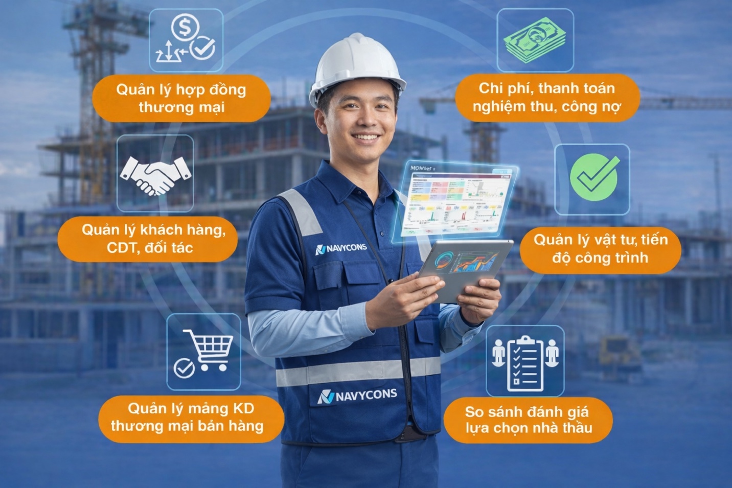 Từ công trường đến giấc mơ minh bạch hóa ngành xây dựng của một kỹ sư- Ảnh 1.