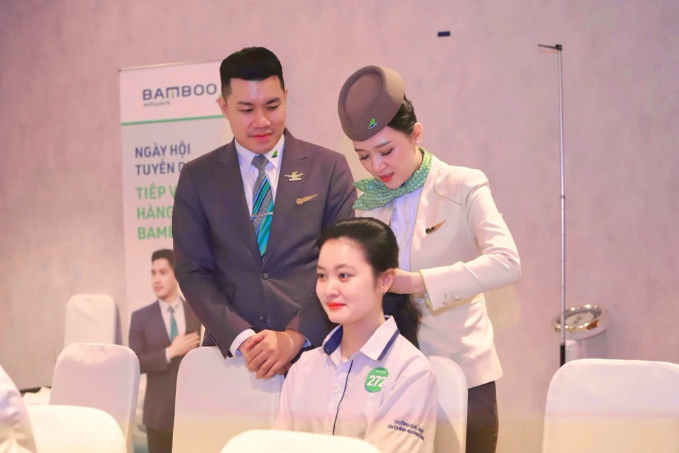 Bamboo Airways khởi động hành trình tuyển dụng tiếp viên hàng không quy mô lớn tại TP.HCM- Ảnh 4.