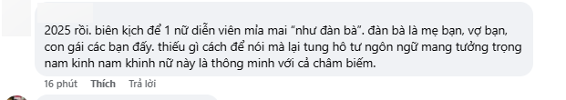 Câu thoại trong phim Gia đình trái dấu gây tranh cãi: Đến bao giờ "tính đàn bà" mới thôi gắn nhãn tiêu cực?- Ảnh 4.