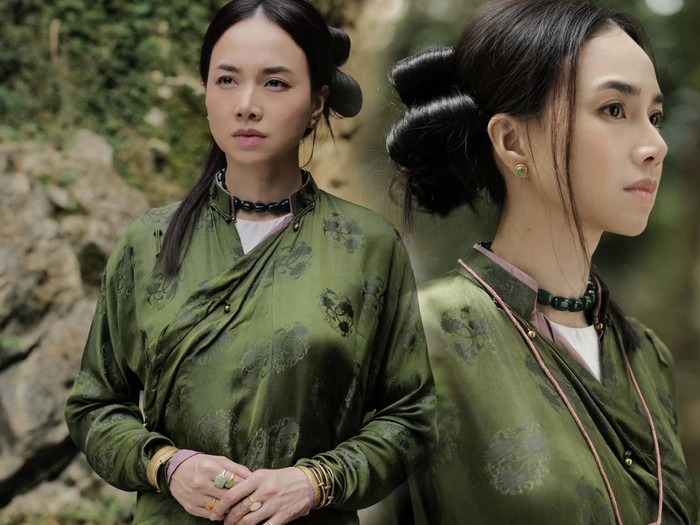 Gạt đi kiểu áo “thị phi”, nhiều local brand vẫn tinh tế tái hiện áo dài Ngũ thân cảm hứng từ "Người vợ cuối cùng"- Ảnh 3.