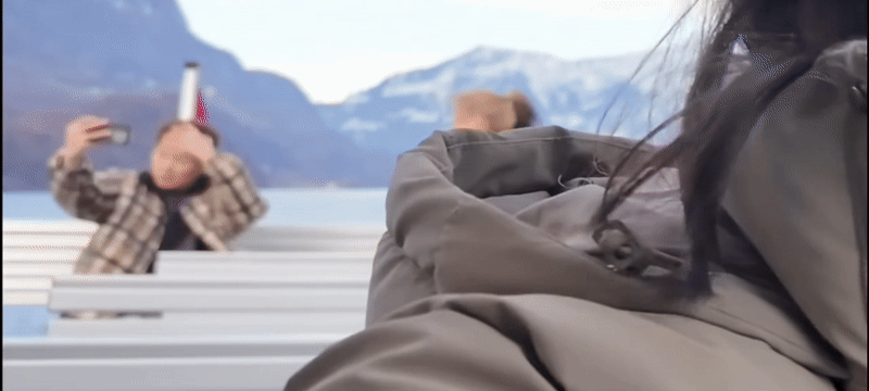 Cô gái trượt tay làm lộ clip Dương Domic và Linh Ka ôm hôn tình tứ tại châu Âu- Ảnh 1.