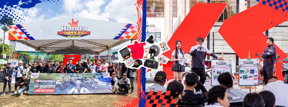 Honda Sporty Zone 2025 - Độ Bản Sắc: Hành trình bùng nổ tinh thần thể thao, kết nối hàng ngàn cá tính- Ảnh 3.