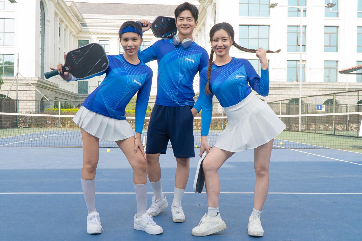 VersaFit Collection 2.0 - BST Đồng phục Pickleball dài tay, in 3D sắc nét- Ảnh 5.