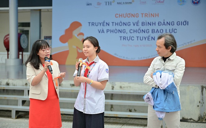 Không thỏa hiệp với bạo lực giới, từng bước tạo “vành đai an toàn” từ giáo dục- Ảnh 1.