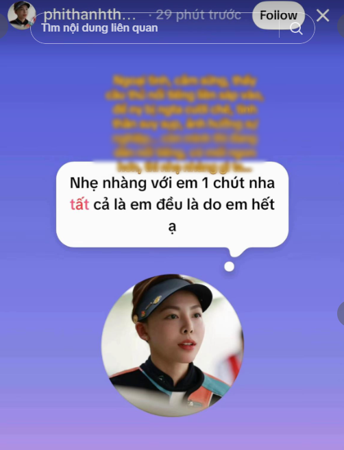 "Xạ thủ" Phí Thanh Thảo và bạn trai bất ngờ chia tay, nguyên nhân gây xôn xao- Ảnh 4.