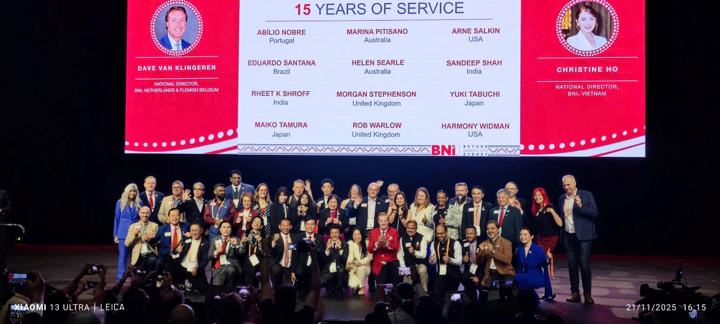 Hành trình xúc tiến thương mại doanh nghiệp Việt tại Hội nghị BNI Toàn Cầu 2025- Ảnh 1.