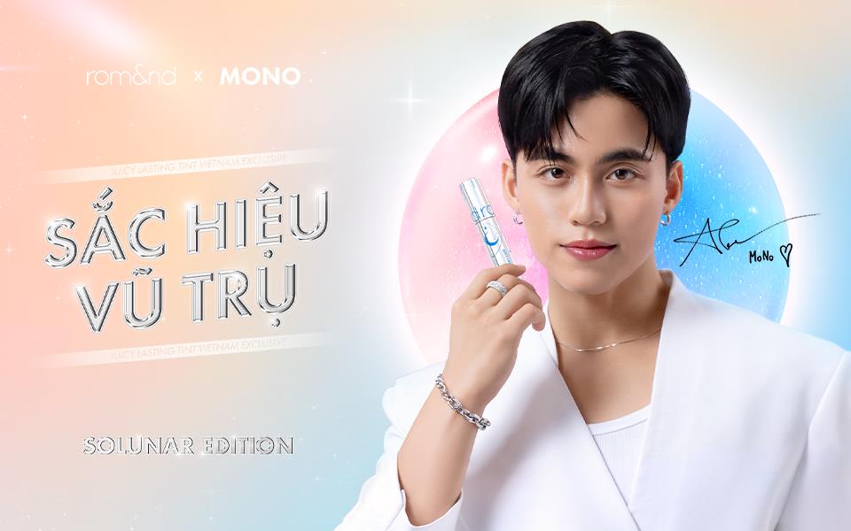 Siêu "vuýp": rom&nd ra mắt son độc quyền tại thị trường Việt Nam kết hợp cùng MONO- Ảnh 1.