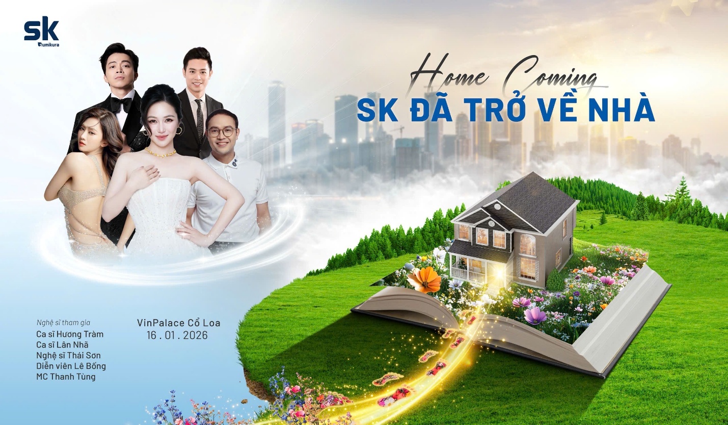 Vì sao Sumikura chọn “Home Coming” làm dấu mốc chiến lược đầu năm 2026- Ảnh 1. Vì sao Sumikura chọn “Home Coming” làm dấu mốc chiến lược đầu năm 2026- Ảnh 1.