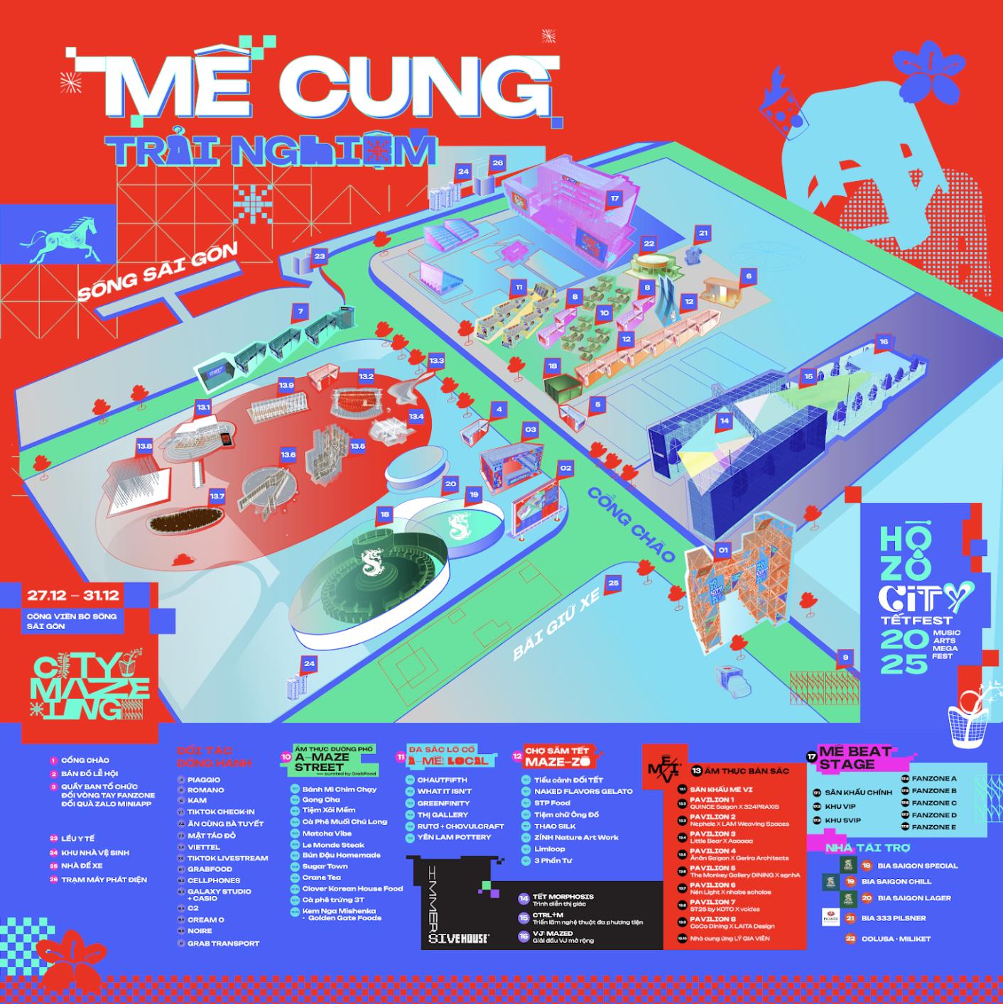 Bật mí bí kíp "đi cho đã" tại HOZO CITY TẾT FEST từ nay đến đêm countdown 31/12- Ảnh 1.