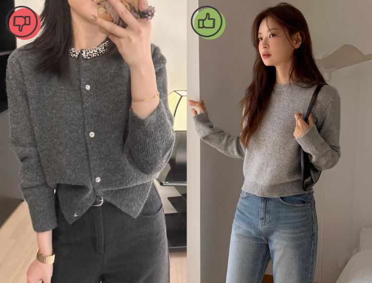 4 mẫu áo dài tay đã lỗi mốt, còn diện là còn bị chê mặc xấu- Ảnh 2. 4 mẫu áo dài tay đã lỗi mốt, còn diện là còn bị chê mặc xấu- Ảnh 2.