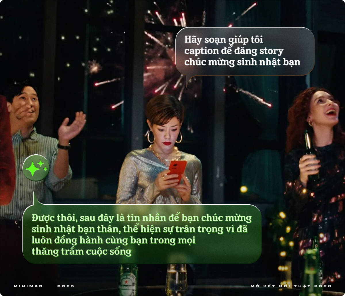 Khi AI thay ta kết nối “thật”: Hay quá! Cảm ơn bạn! Chúc mừng năm mới!- Ảnh 3. Khi AI thay ta kết nối “thật”: Hay quá! Cảm ơn bạn! Chúc mừng năm mới!- Ảnh 3.