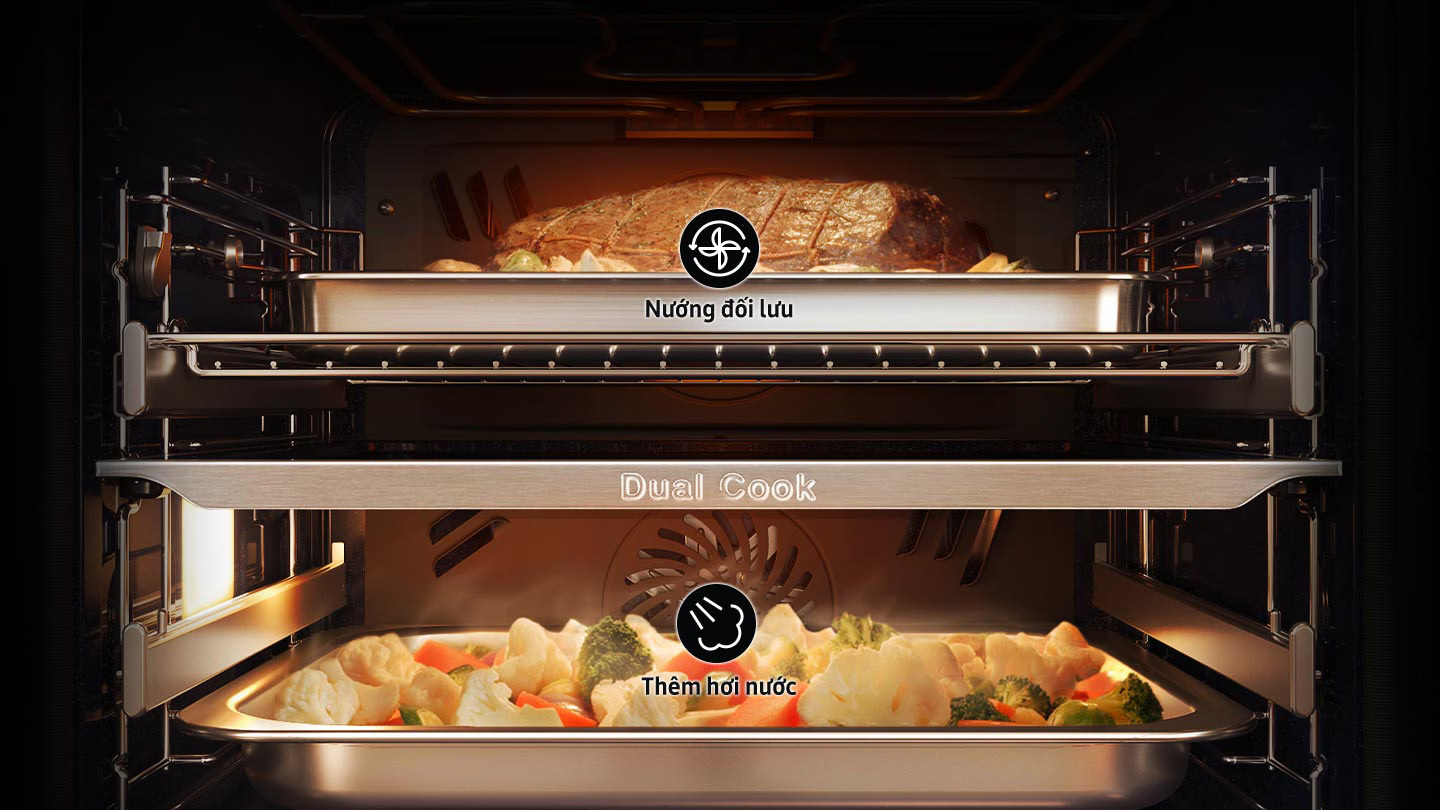 Mẹo nấu tiệc Tết nhàn tênh với bộ sản phẩm bếp tích hợp AI của Samsung- Ảnh 4.